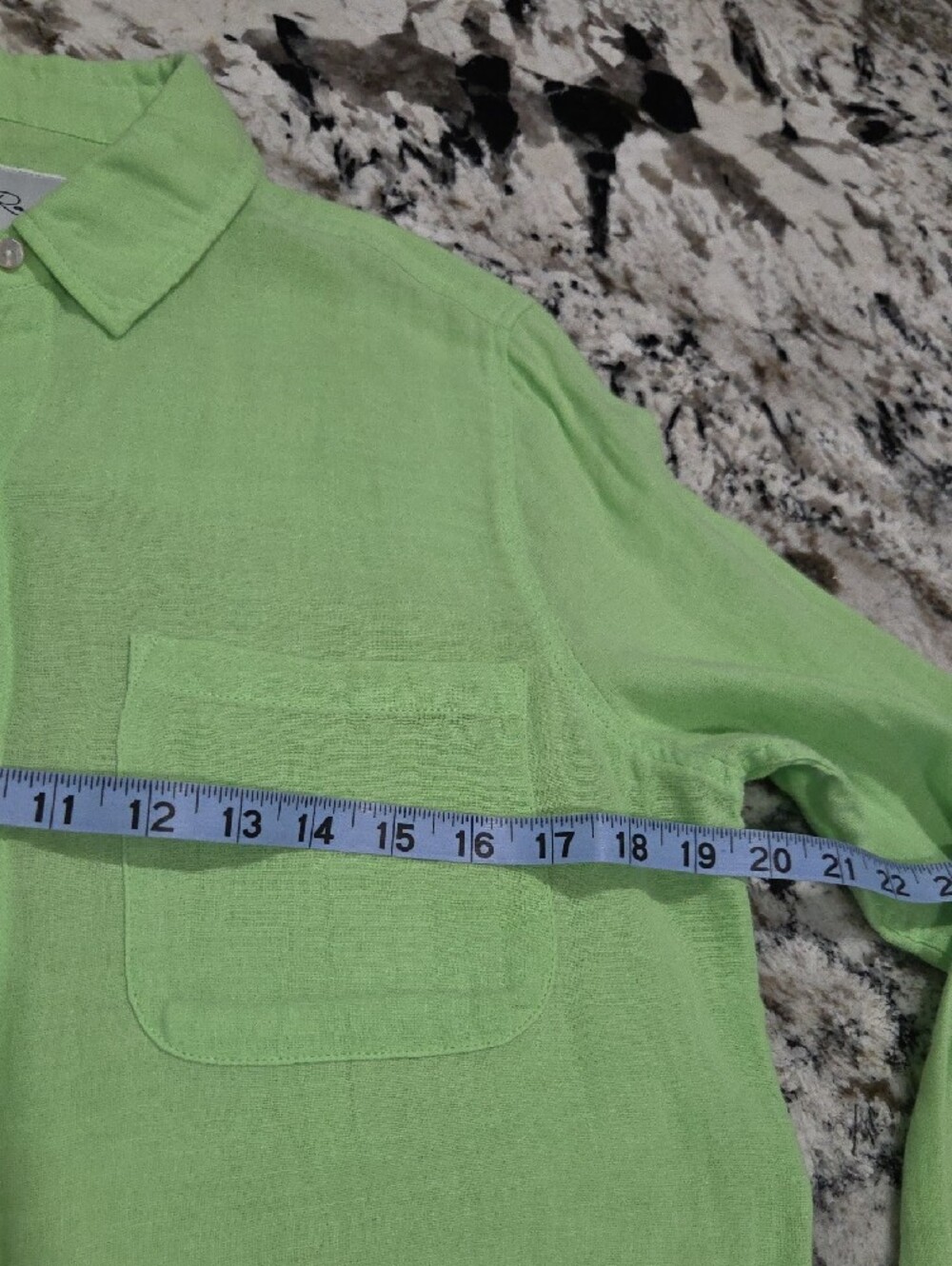 Rails Lime Green Button-Up Shirt - Picture 5 of 6